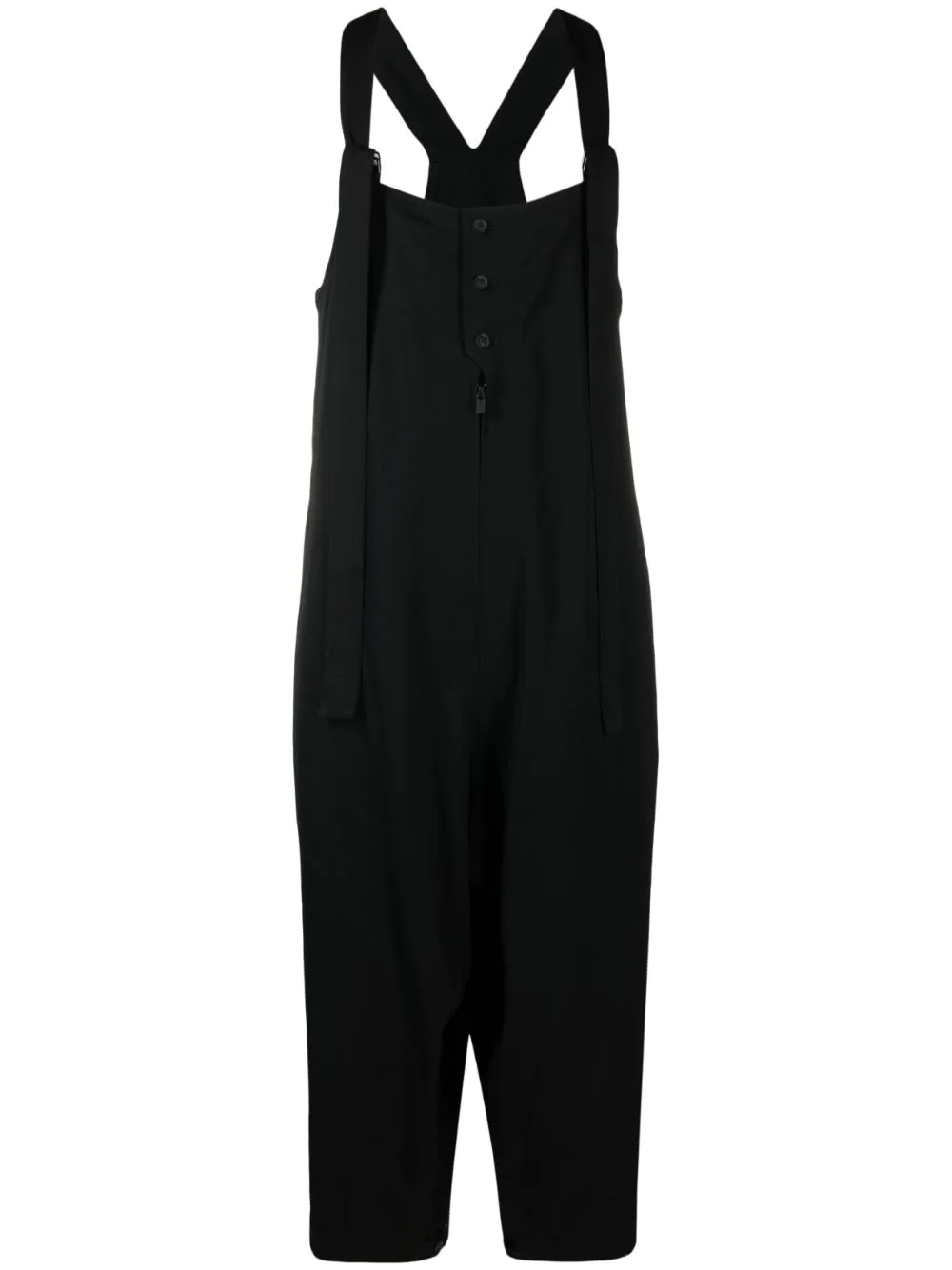 buttoned wide-leg jumpsuit - 1