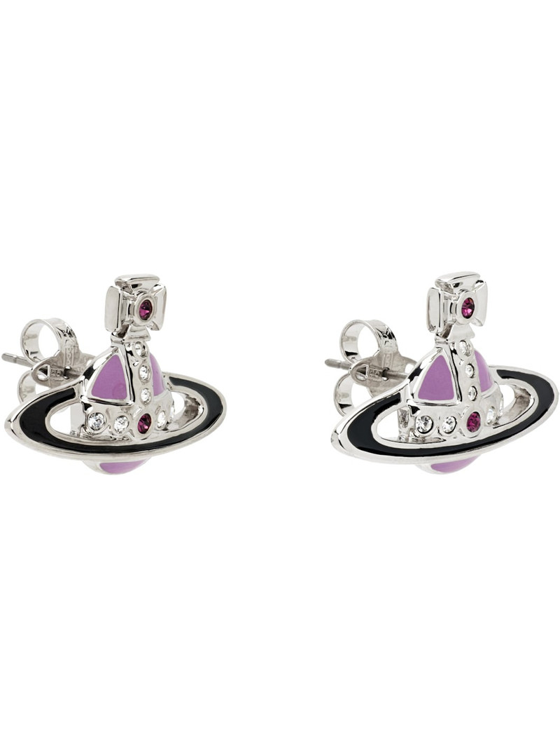 Vivienne Westwood Small Neo Bas Relief Earrings outlook