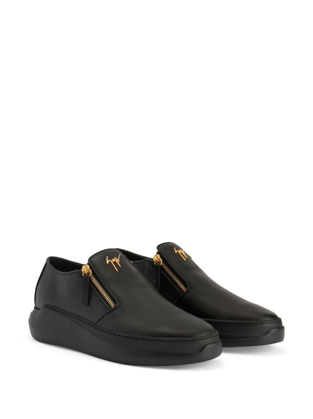 Conley Zip leather loafers - 2