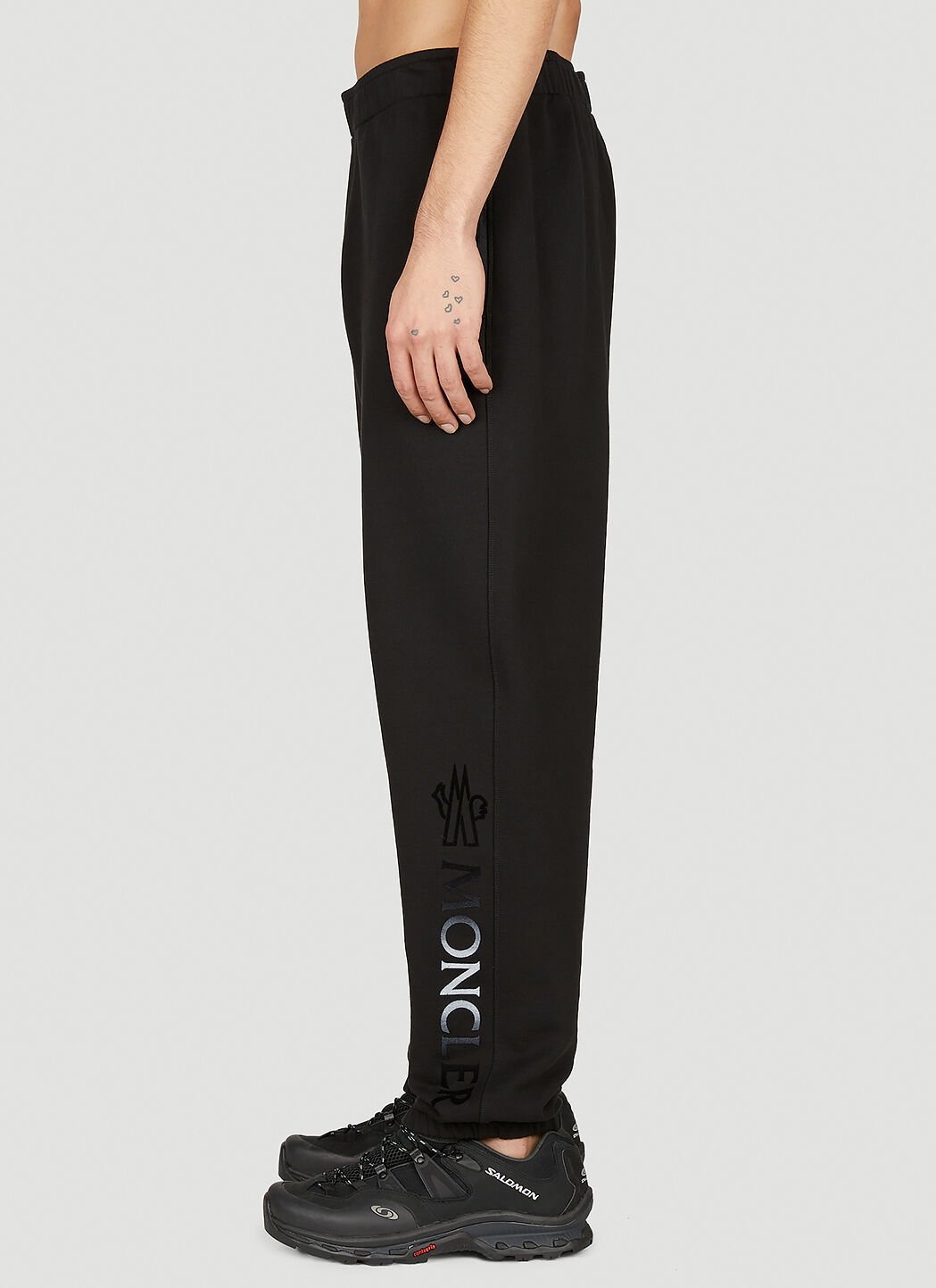 Moncler Moncler Men Logo Print Track Pants | luosophy