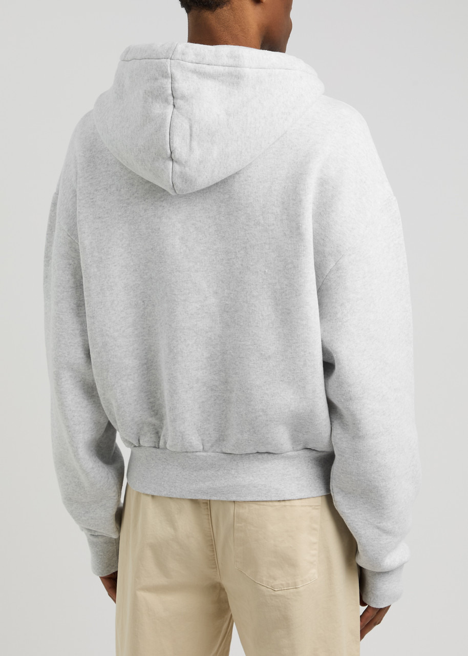 Jacquemus Le Hoodie Corto Hooded Cotton Sweatshirt - 3