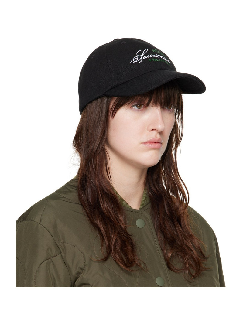 A.P.C. Black JJJJound Edition 'Hôtel Souvenirs' Cap outlook