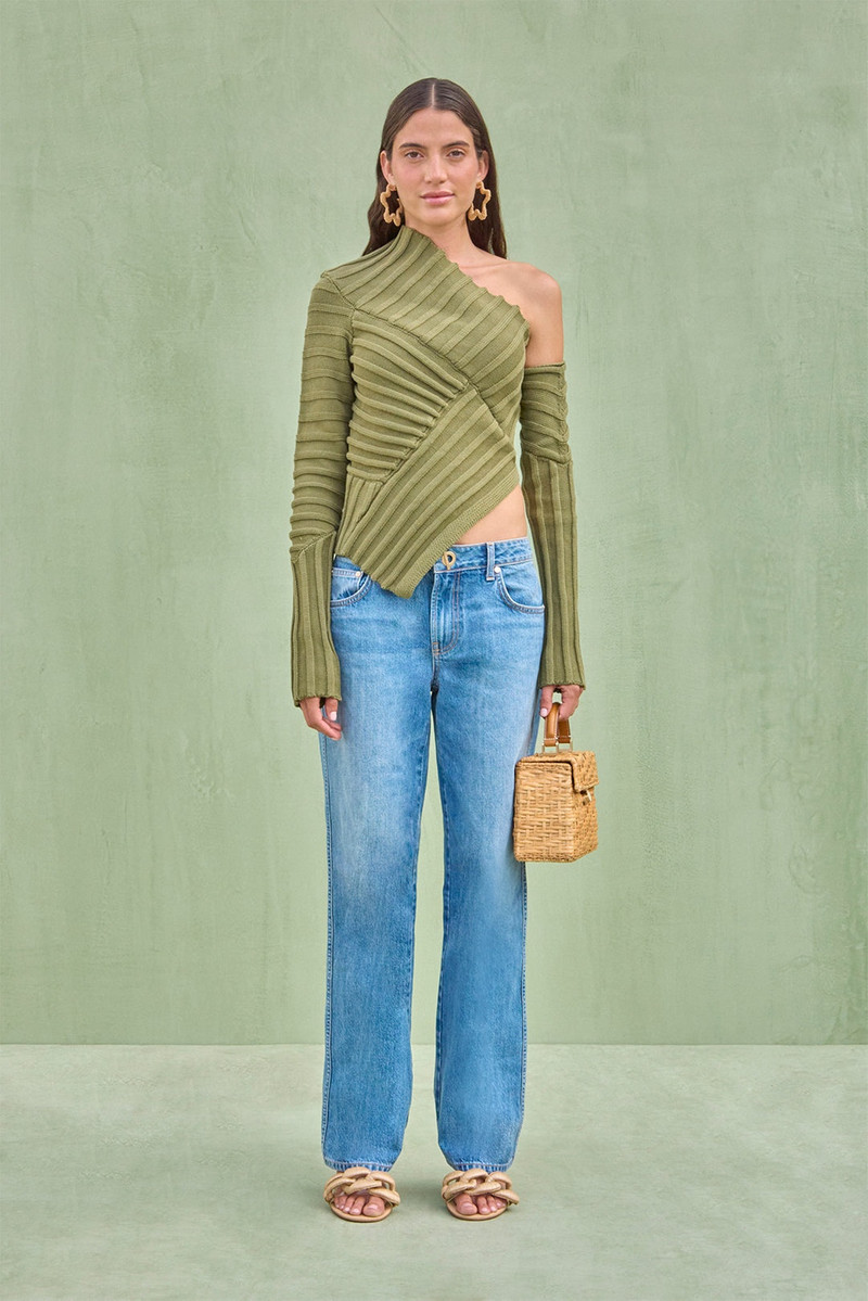 Cult Gaia JAIDAN KNIT TOP outlook