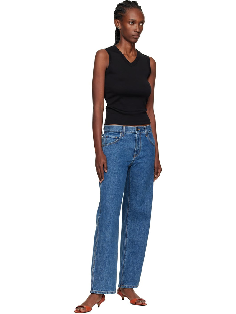 FLORE FLORE Black Jill Tank Top outlook
