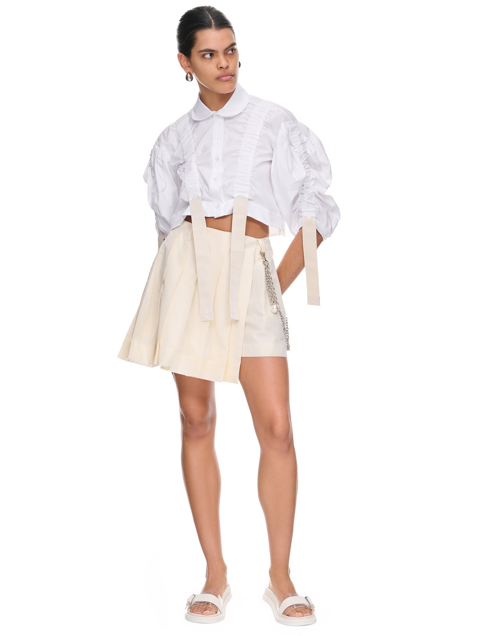 Pleated Skirt Shorts - 6