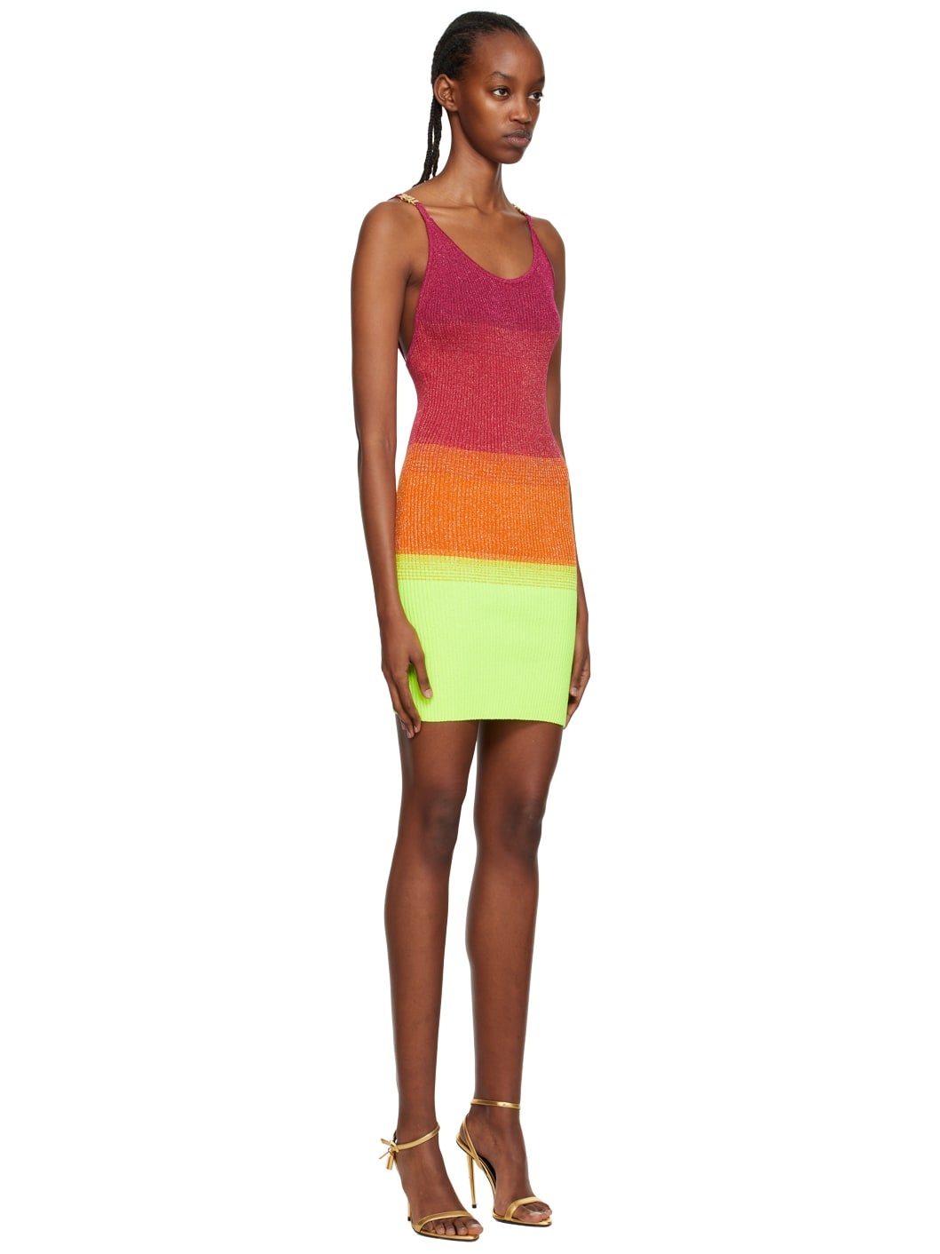 Multicolor Degradé Minidress - 2