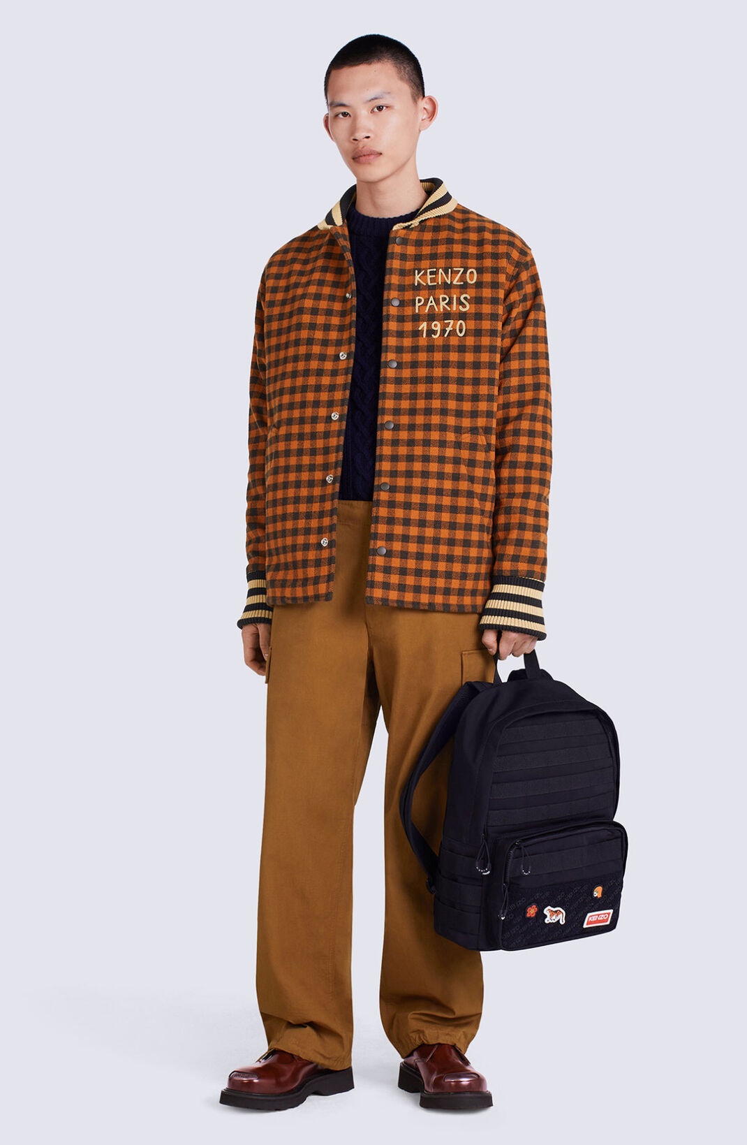 'Varsity' checked jacket - 3
