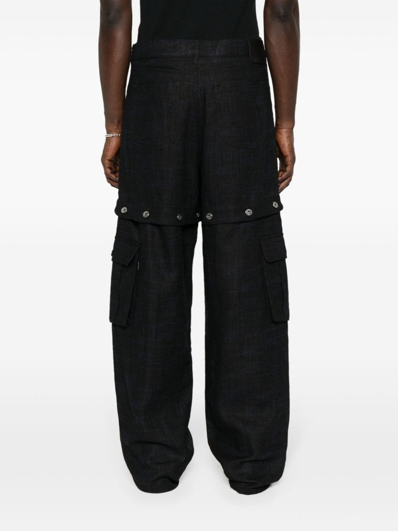 90s Logo straight-leg cargo trousers 4