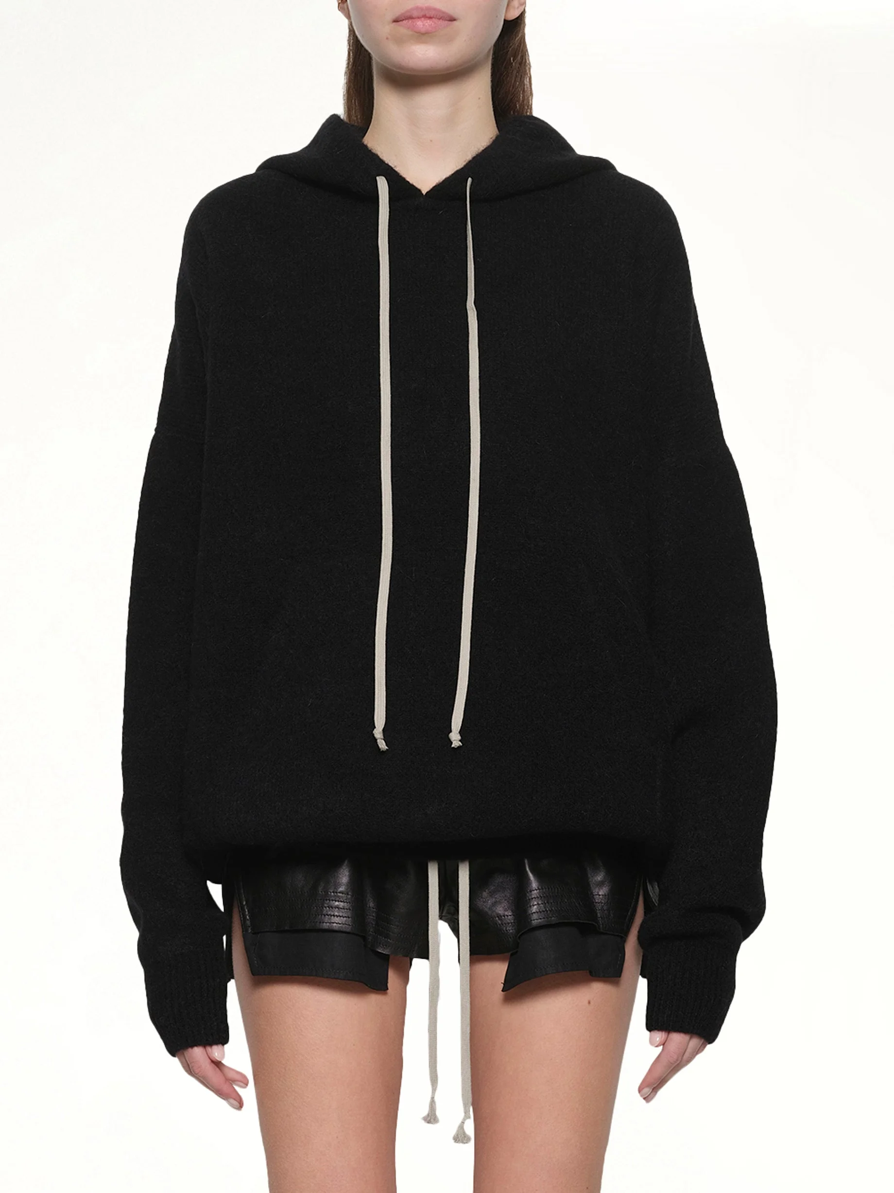 Hun Hoodie in Black - 1