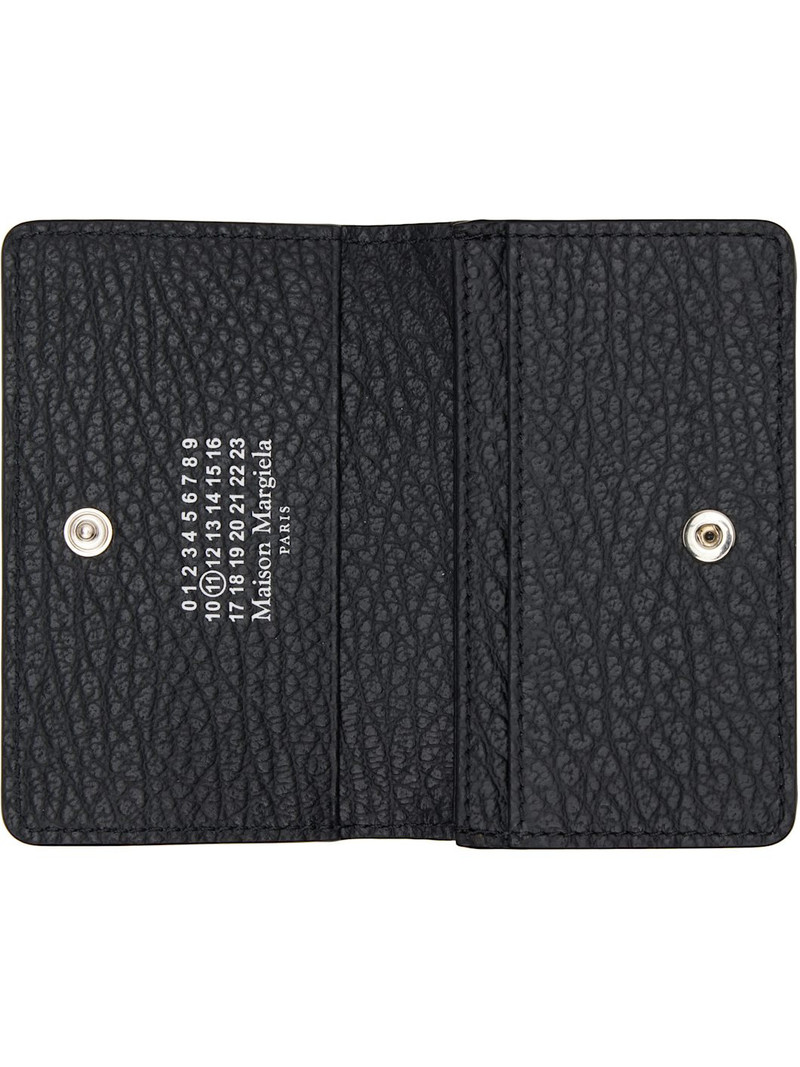 Black Leather Card Holder 3