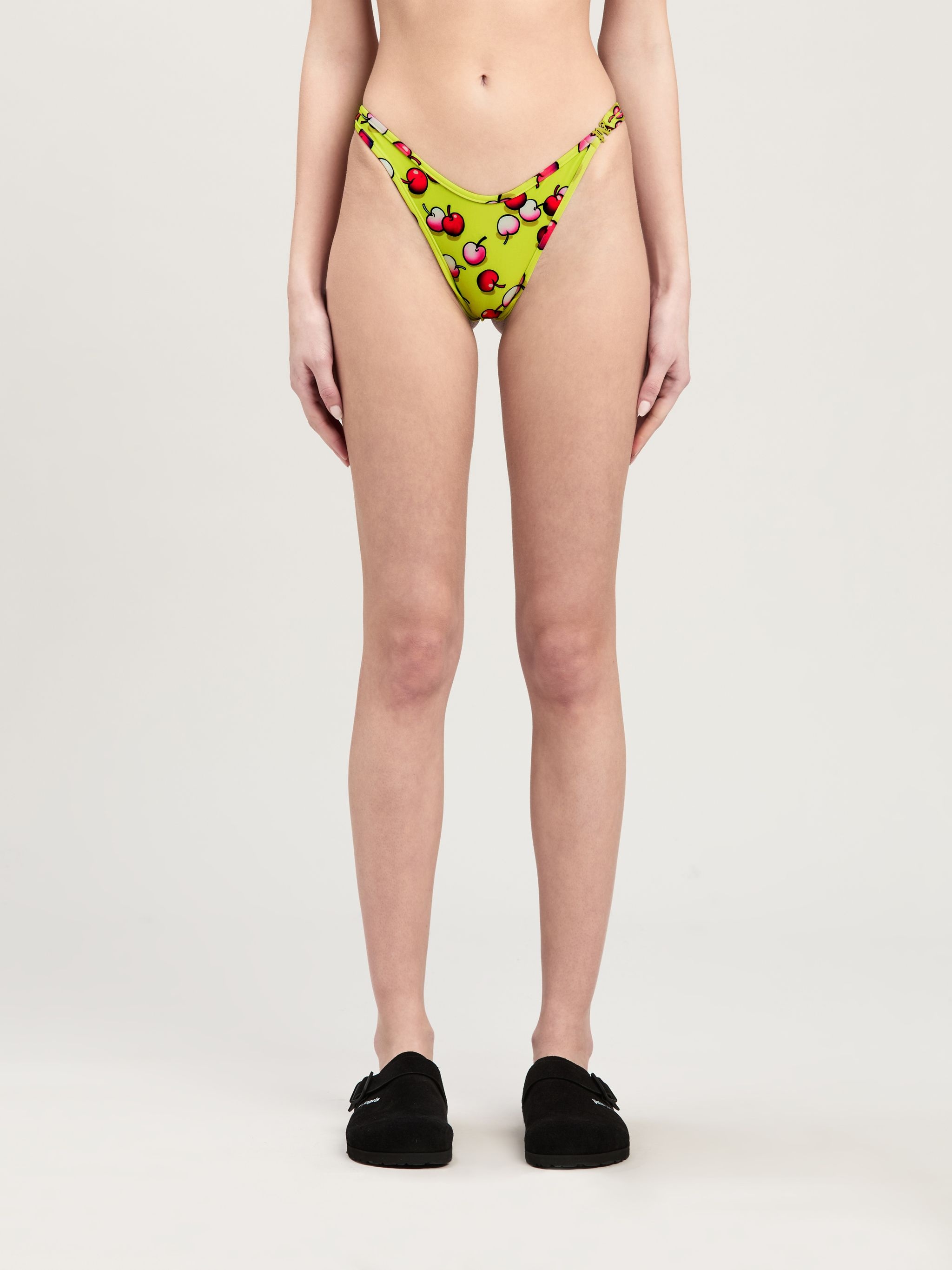 Cherries crossover bikini slip - 3
