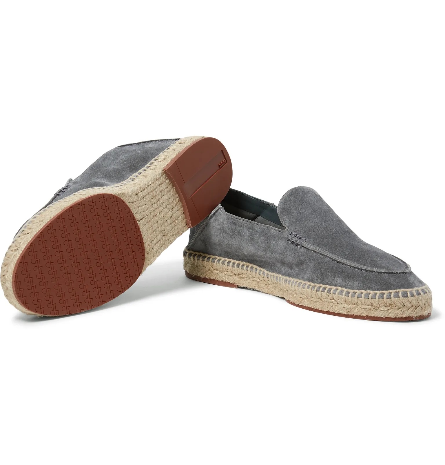 Seaside Walk Collapsible-Heel Suede Espadrilles - 3