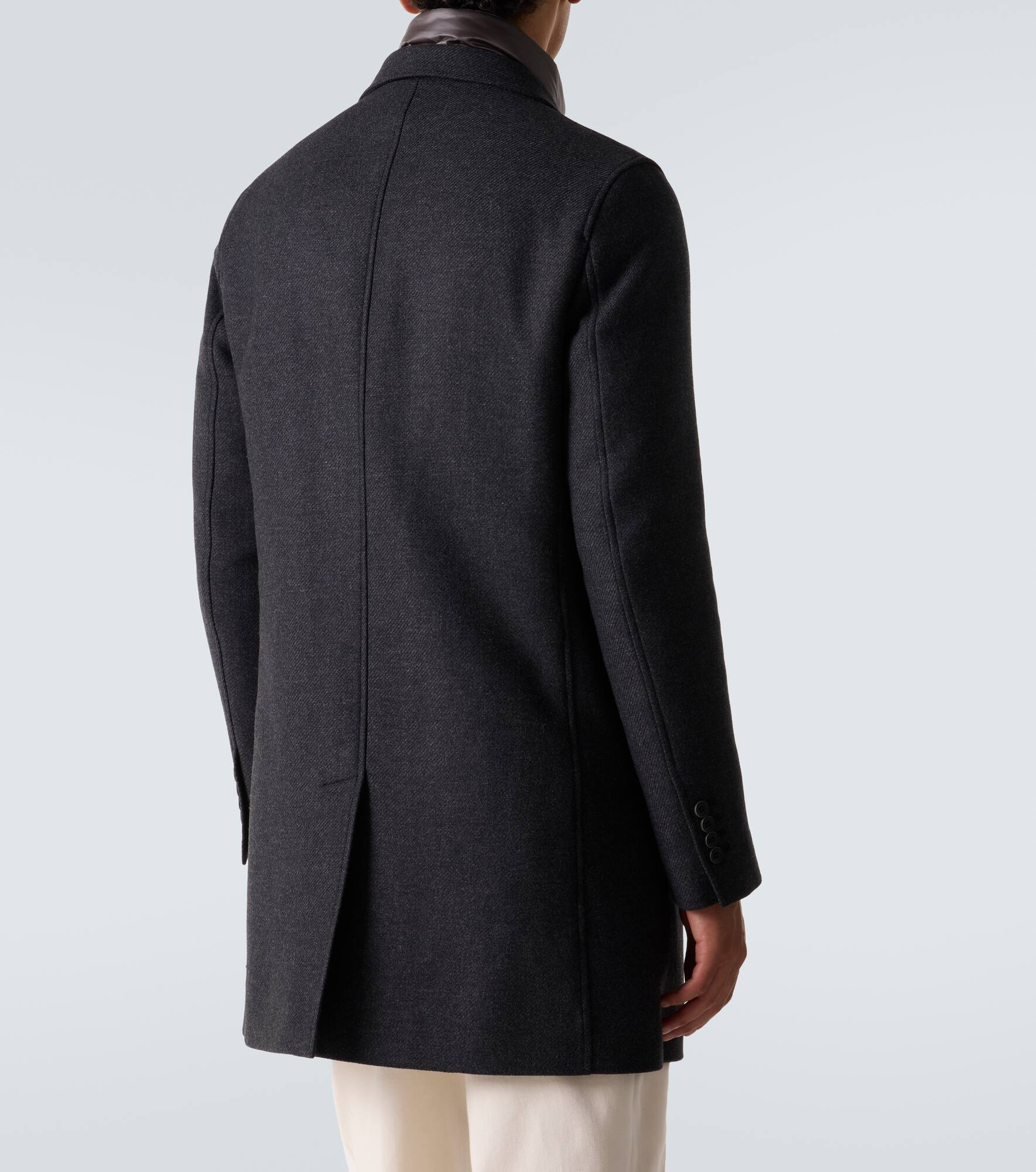 Wool-blend coat - 4