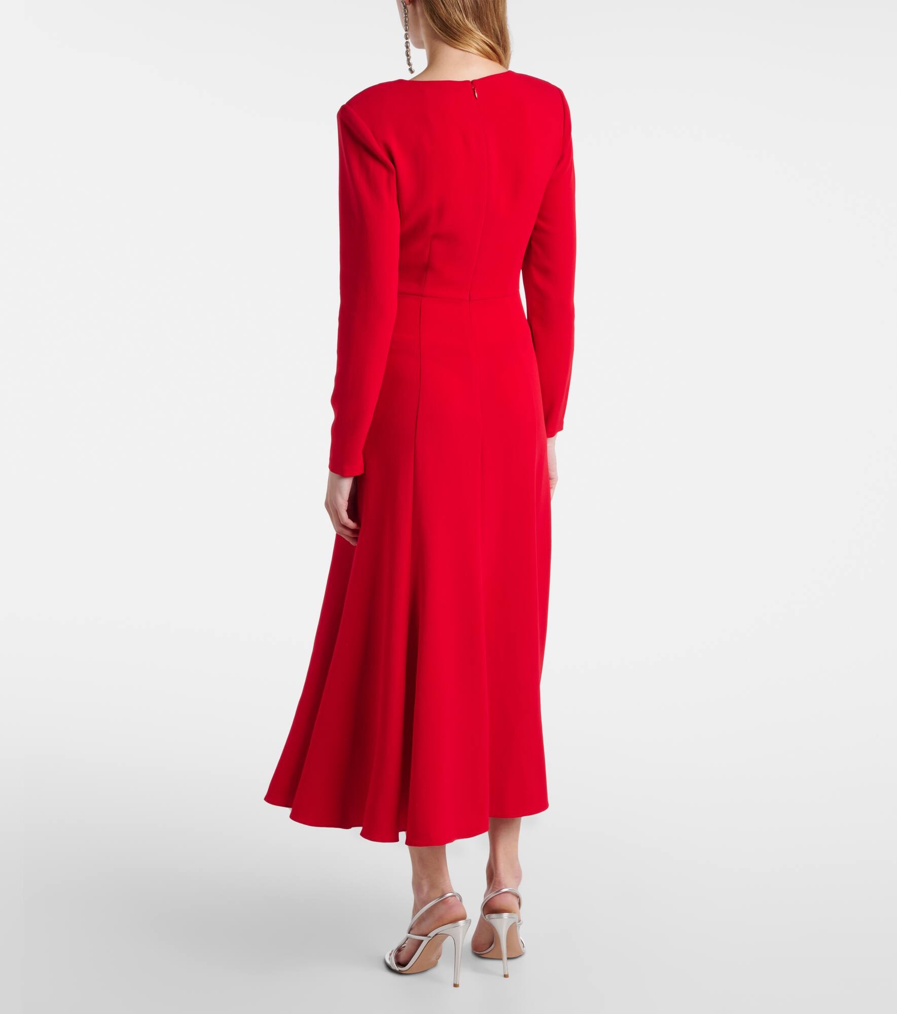 Gathered cady midi dress - 3