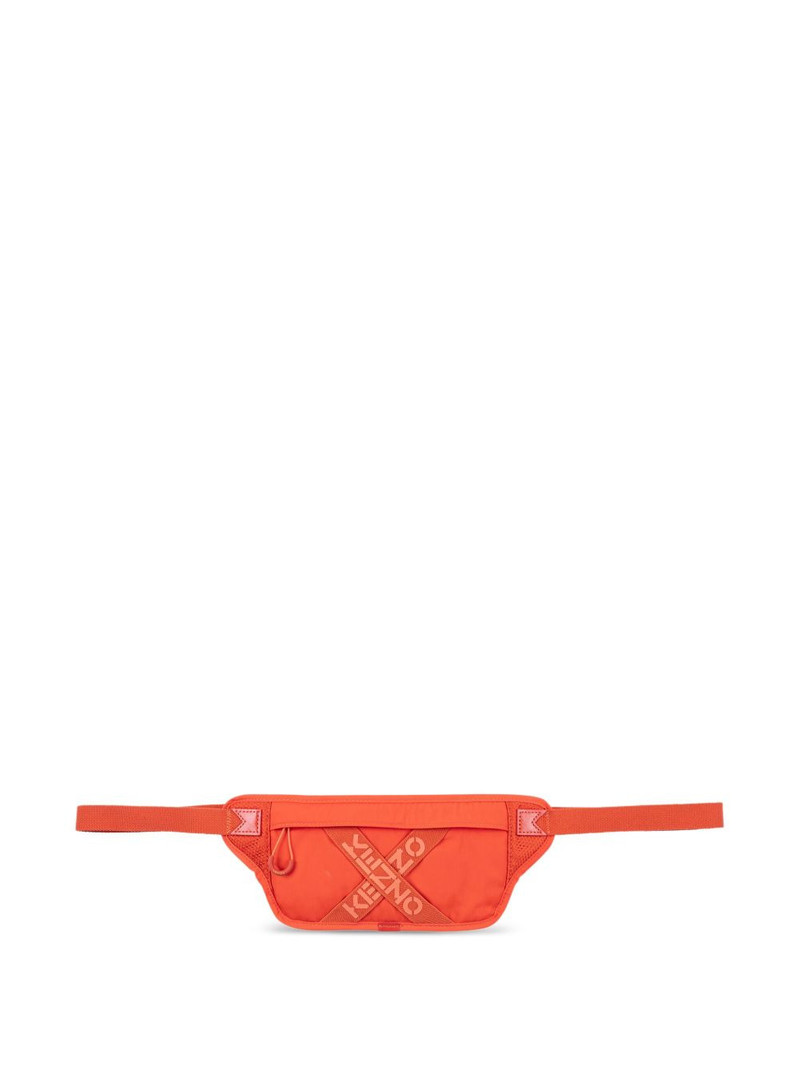 logo-print belt bag 1