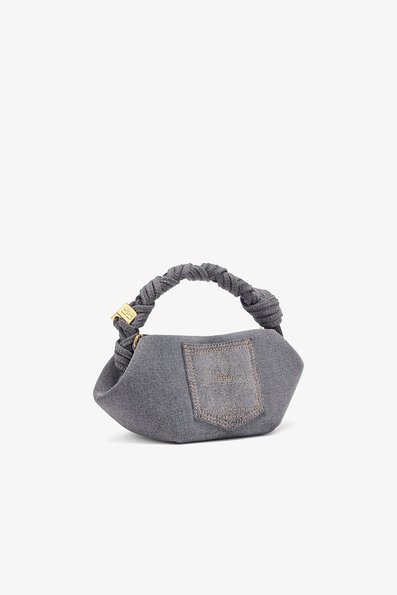 GANNI WASHED GREY MINI BOU BAG outlook