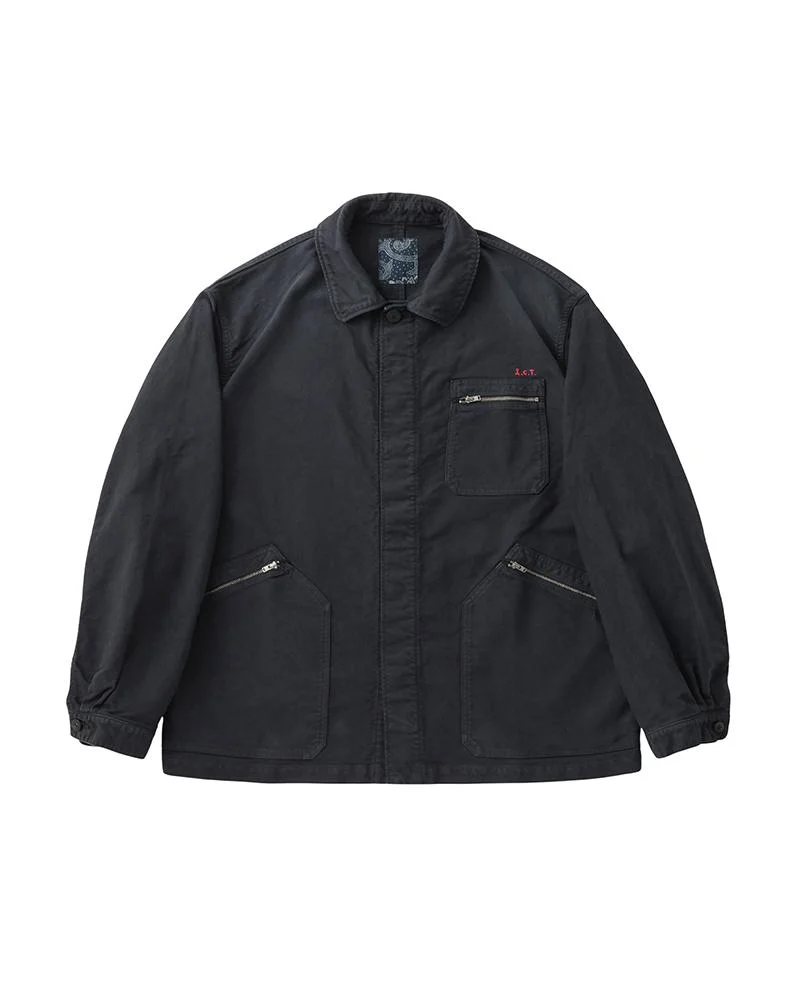 ECLAIR COVERALL G.CORDS BLACK - 1