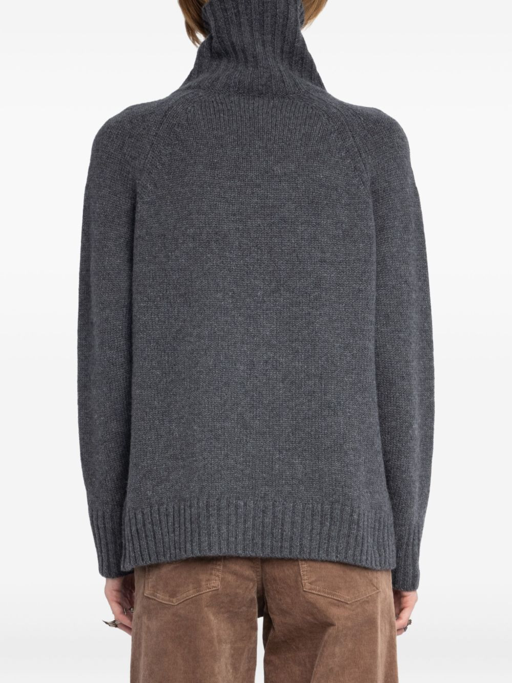 Mora high-neck button-detail sweater - 4