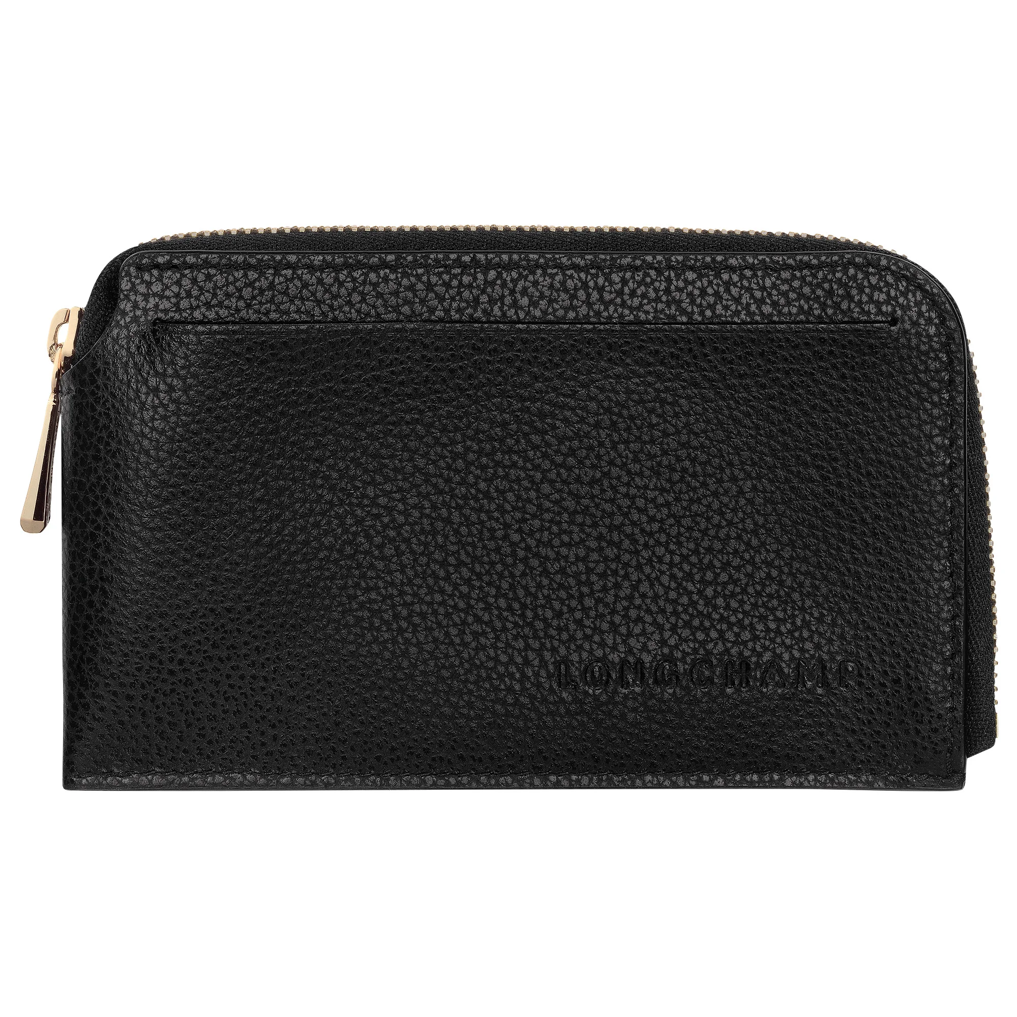 Le Foulonné Card holder Black - Leather - 1