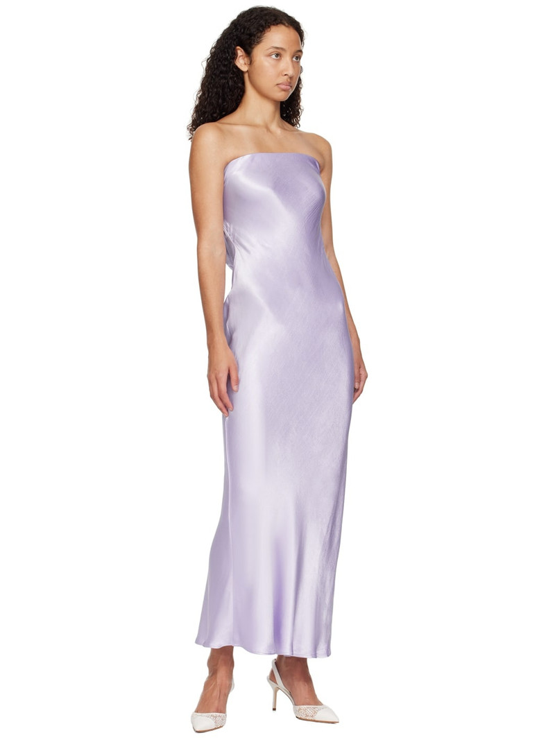 BEC + BRIDGE Purple Moon Dance Strapless Maxi Dress outlook
