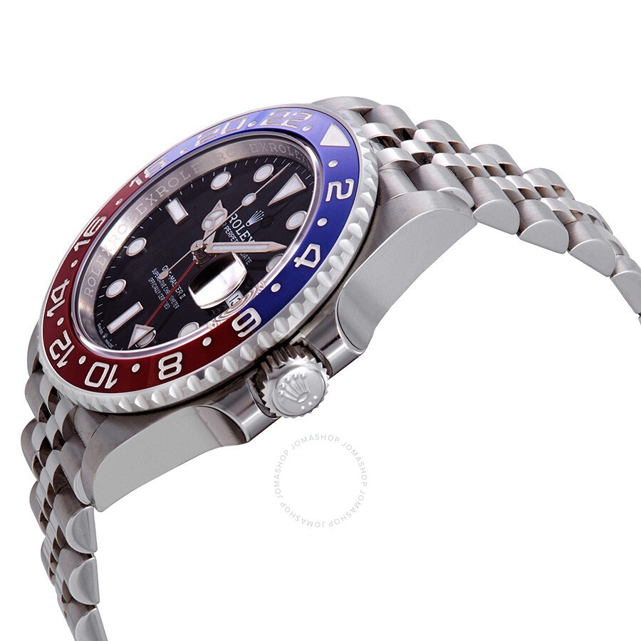 Rolex GMT-Master II Pepsi Blue and Red Bezel Stainless Steel Jubilee Watch 126710BKSJ - 2