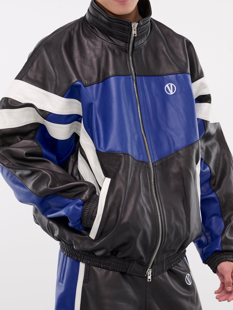 Leather Tracksuit Jacket 5