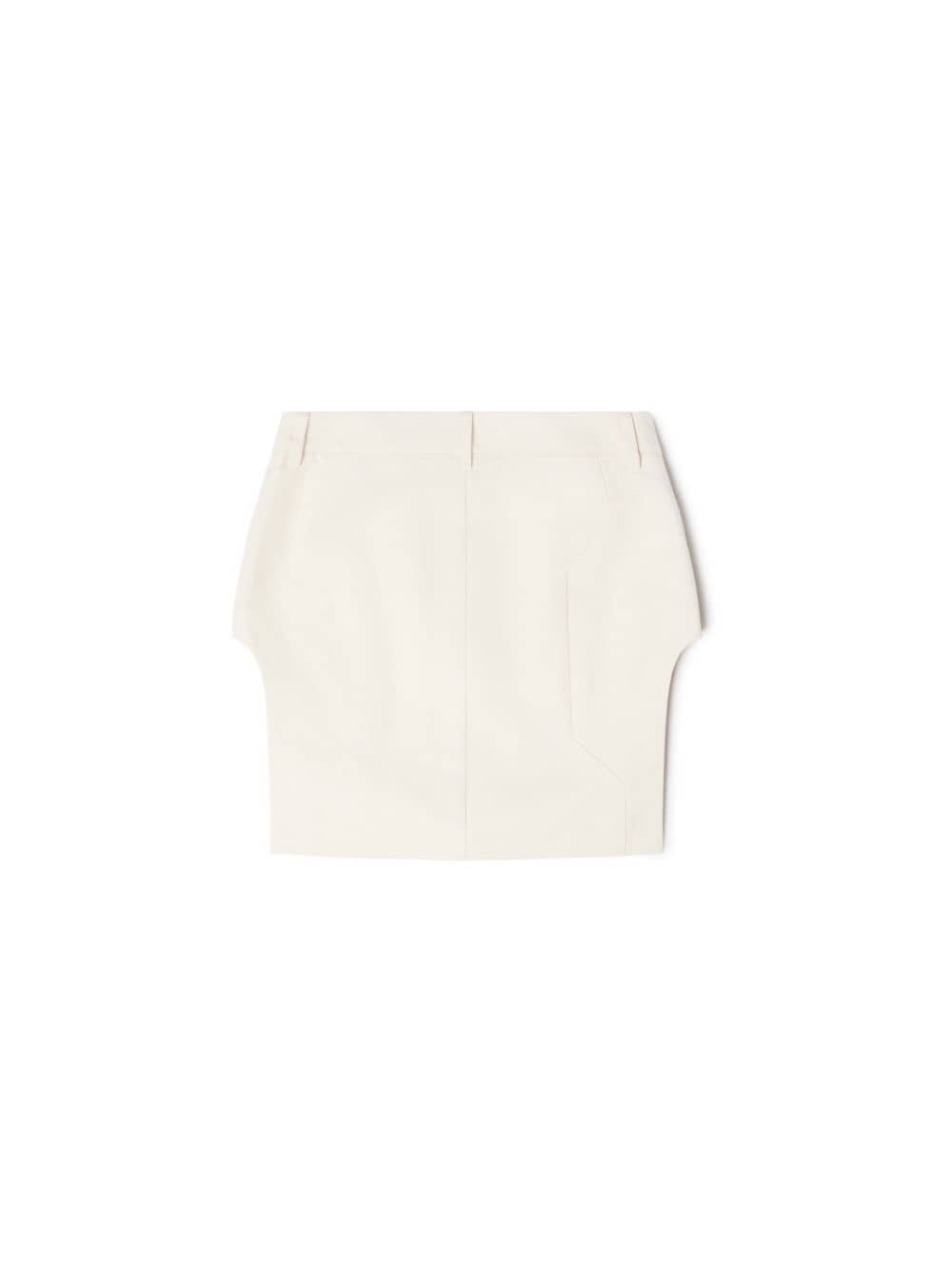 Canvas Cut Out Skirt - 6