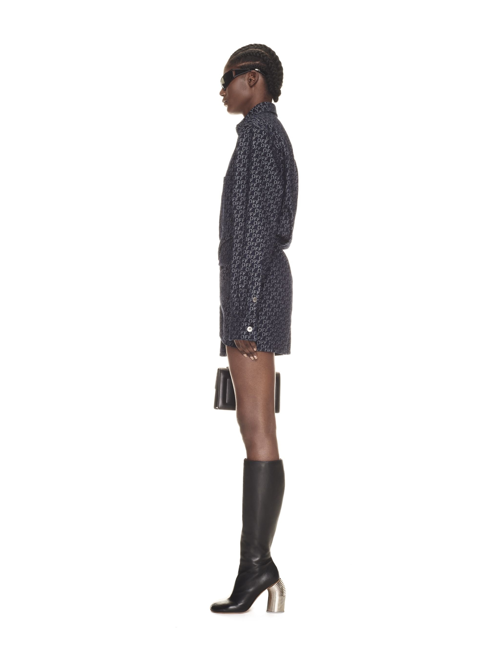 Off Jacq Twist Mini Dress - 2