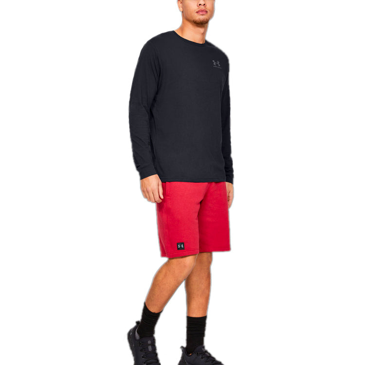 Under Armour Sportstyle Left Chest Long Sleeve T-shirt 'Black' 1329585-001 - 5