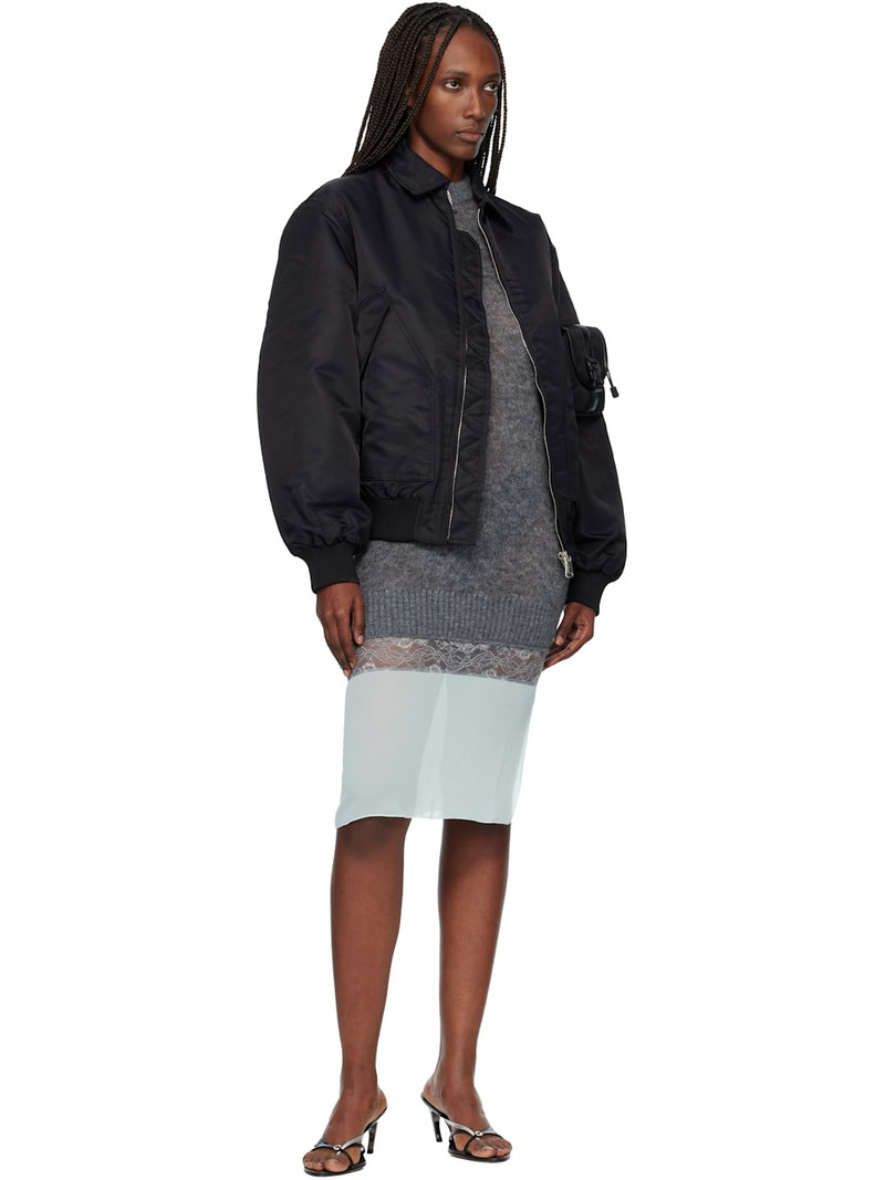 COPERNI Black Technical Bomber Jacket outlook