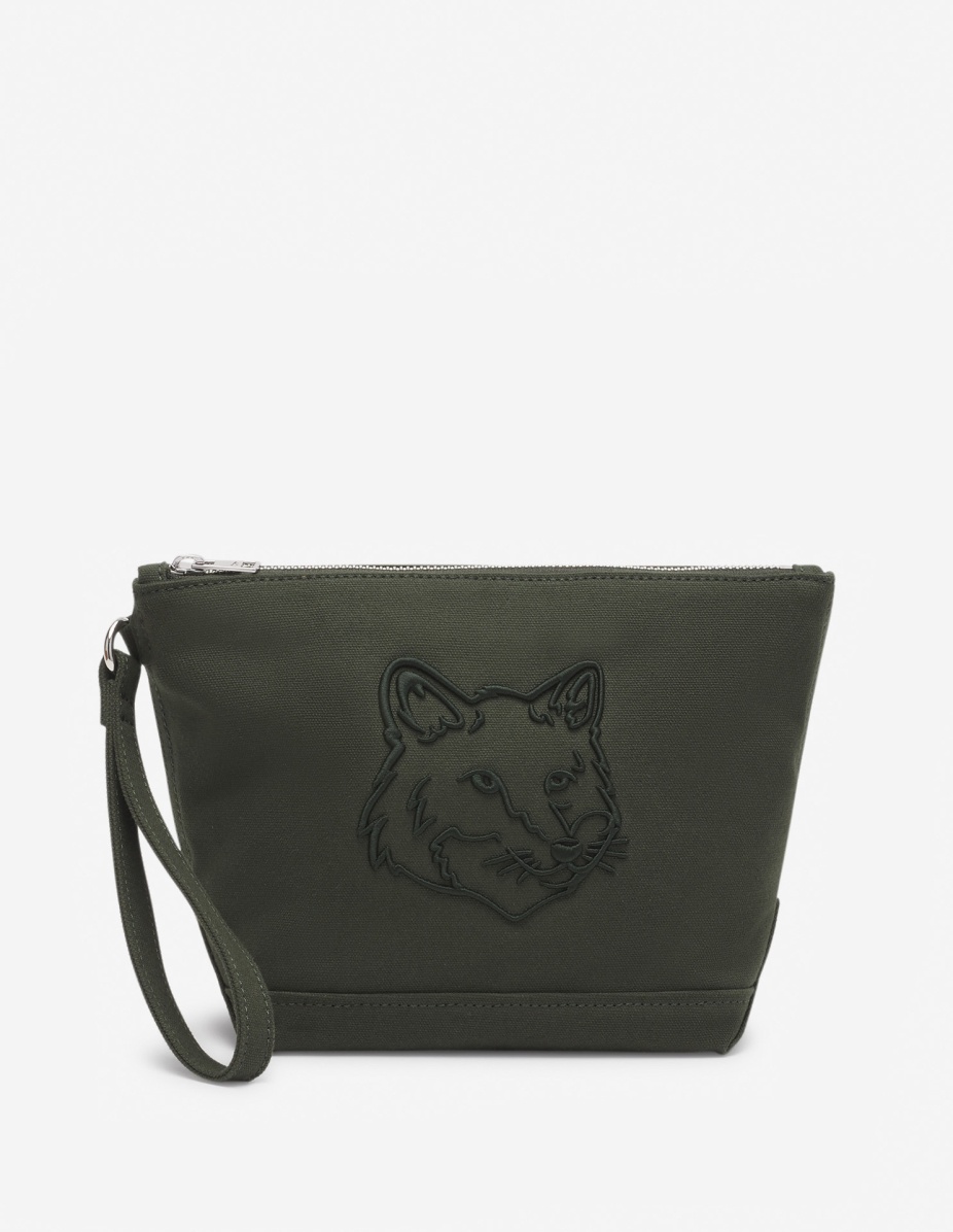FOX HEAD ZIPPED POUCH - 1