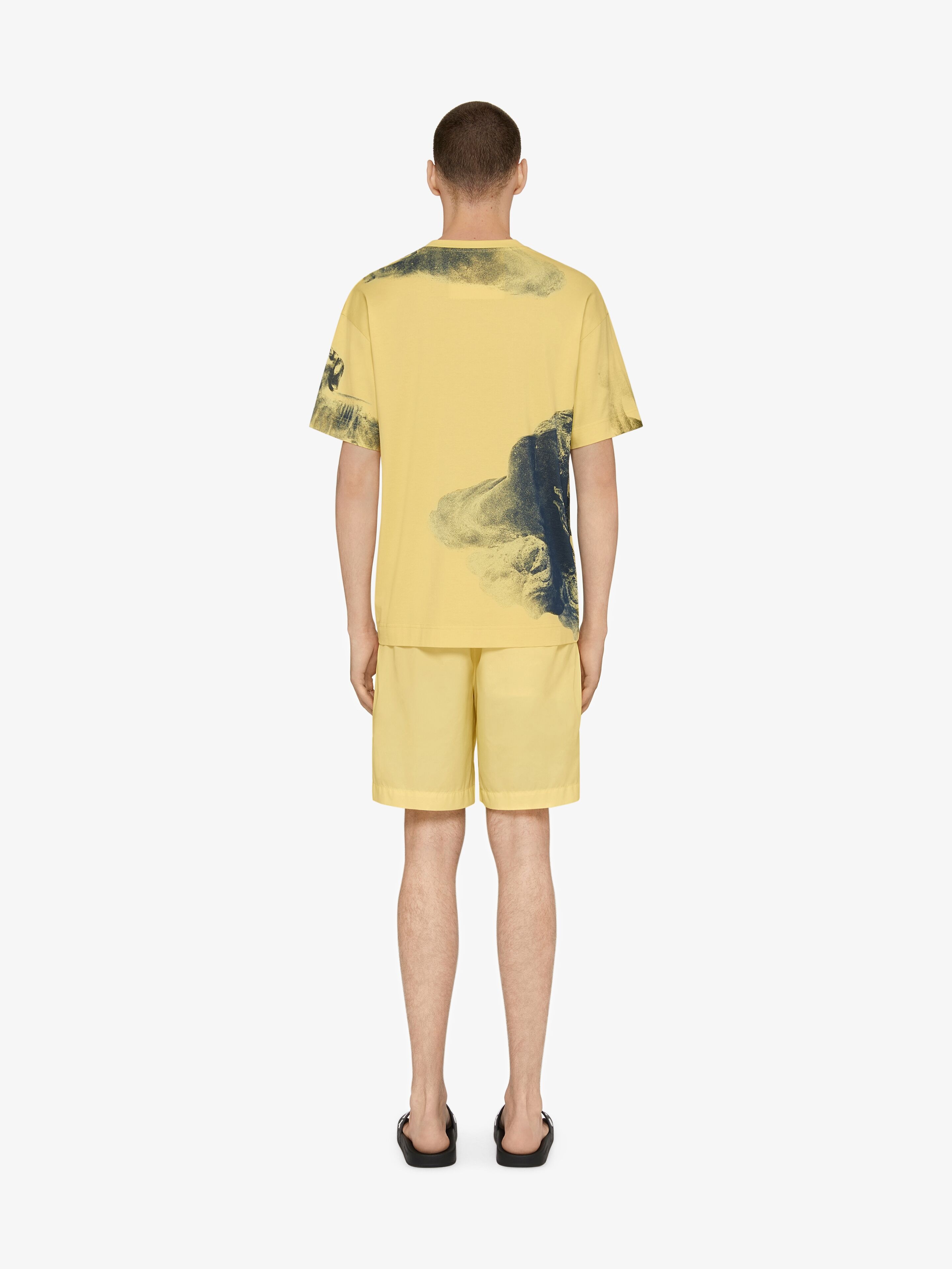 T-SHIRT IN COTTON WITH HUBERT OBJECTS PRINT - 3
