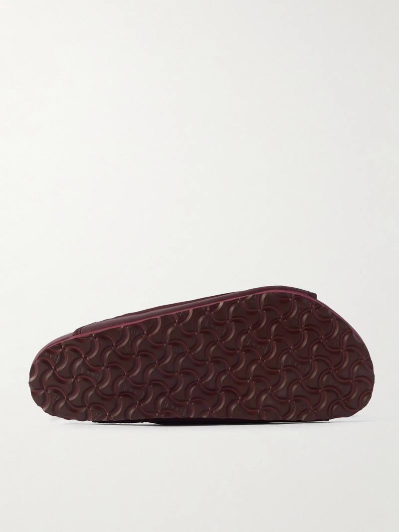 BIRKENSTOCK Arizona Cosy Padded Shell Sandals Burgundy outlook