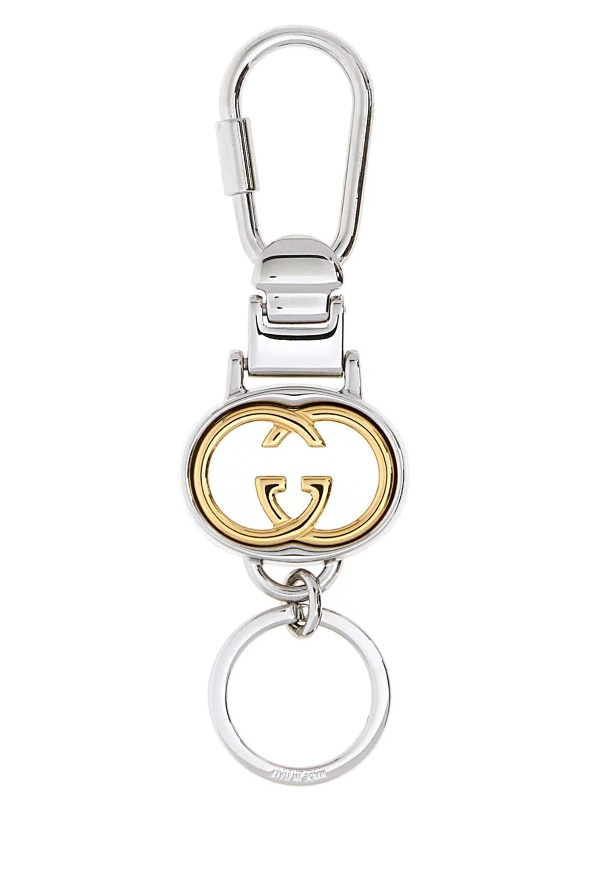 Gucci Men Two-Tone Metal Keyring - 1