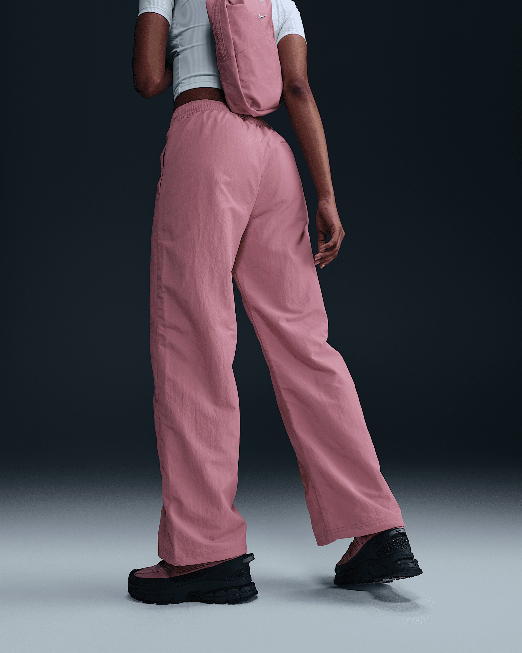 Nike Sportswear Everything Wovens Women's Mid-Rise Open-Hem Pants - 3