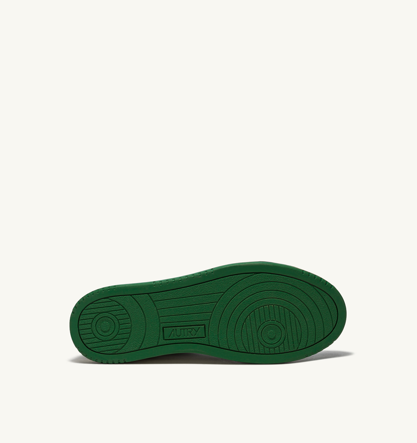 MEDALIST LOW BICOLOR SNEAKERS IN WHITE AND GREEN LEATHER - 4