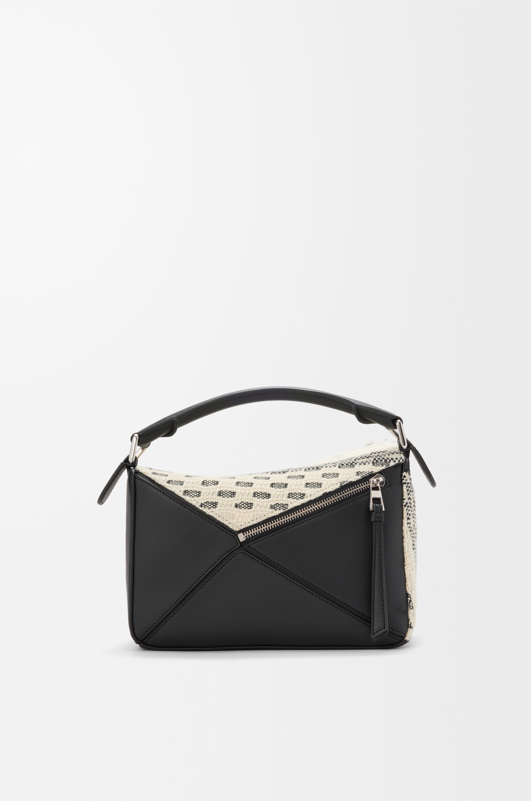 Small Puzzle bag in woven textile - 6