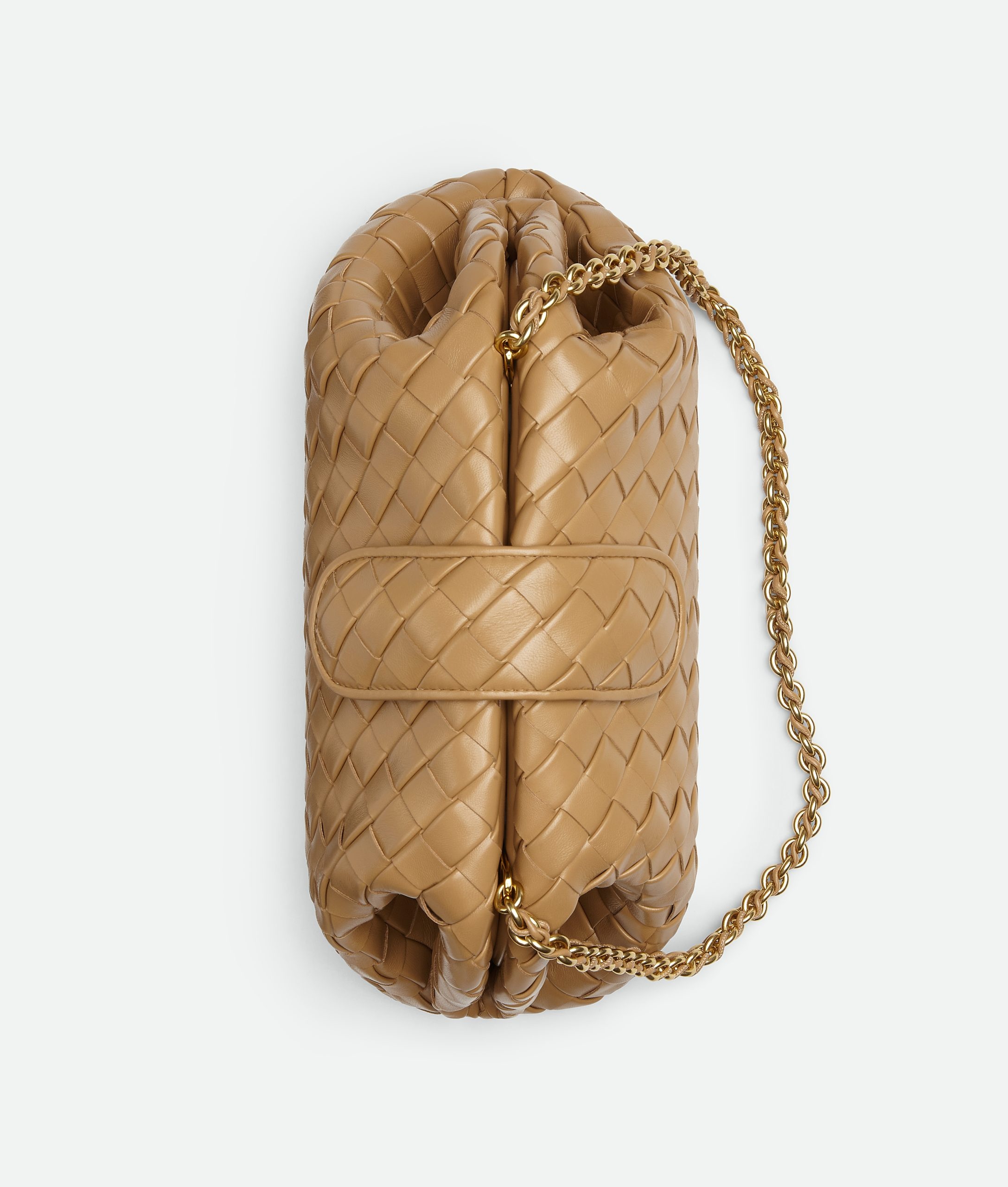 【関税送料込】BOTTEGA VENETA Lauren 1980 Dark praline Bottega Veneta Teen Lauren 1980 Bag with Chain DARK PRALINE