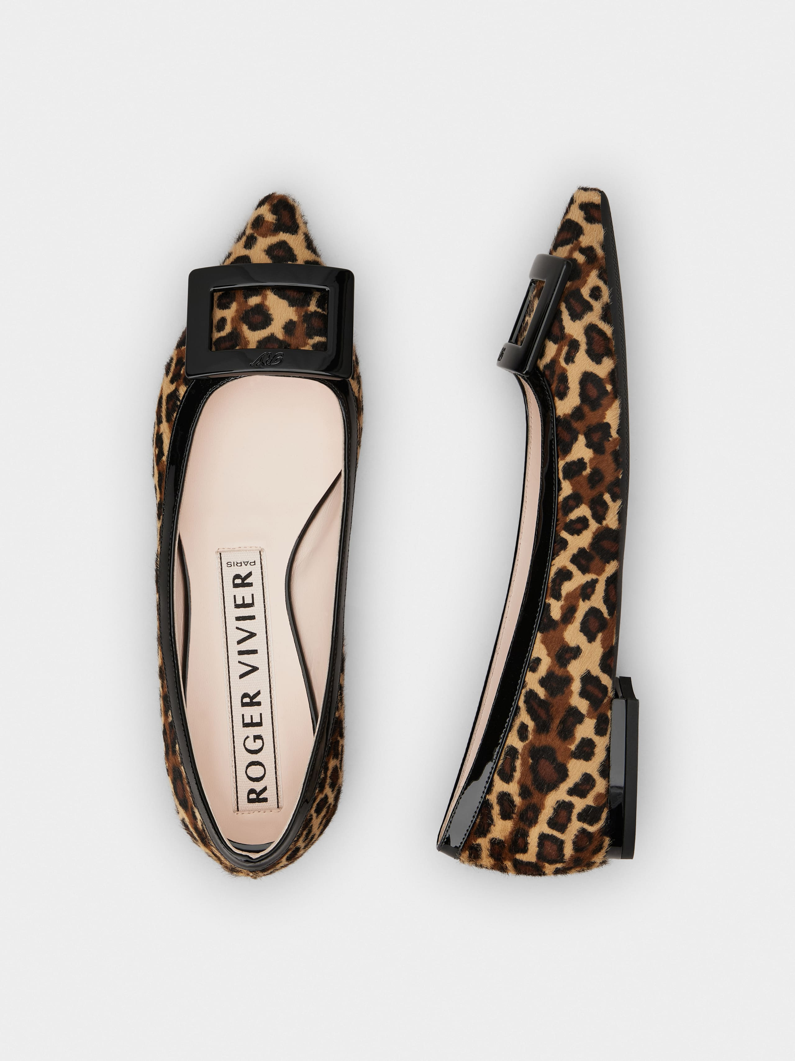 Gommettine Ballerinas in leather - 4