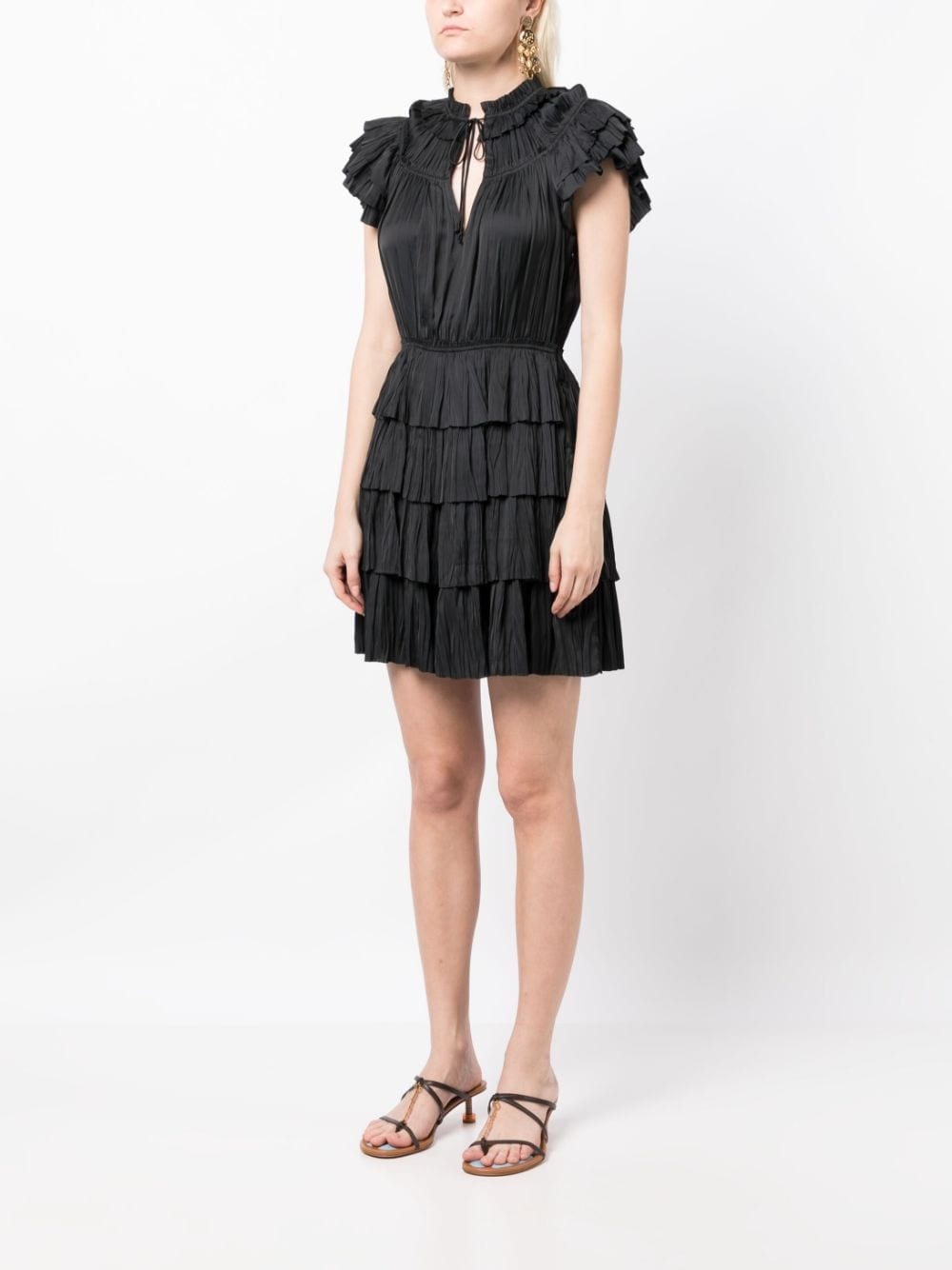 Vesna ruffled mini dress - 3