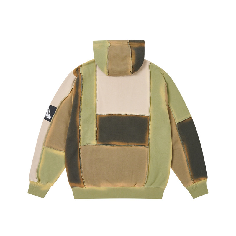 PALACE PATCH ME UP ZIP HOOD MULTI KHAKI outlook