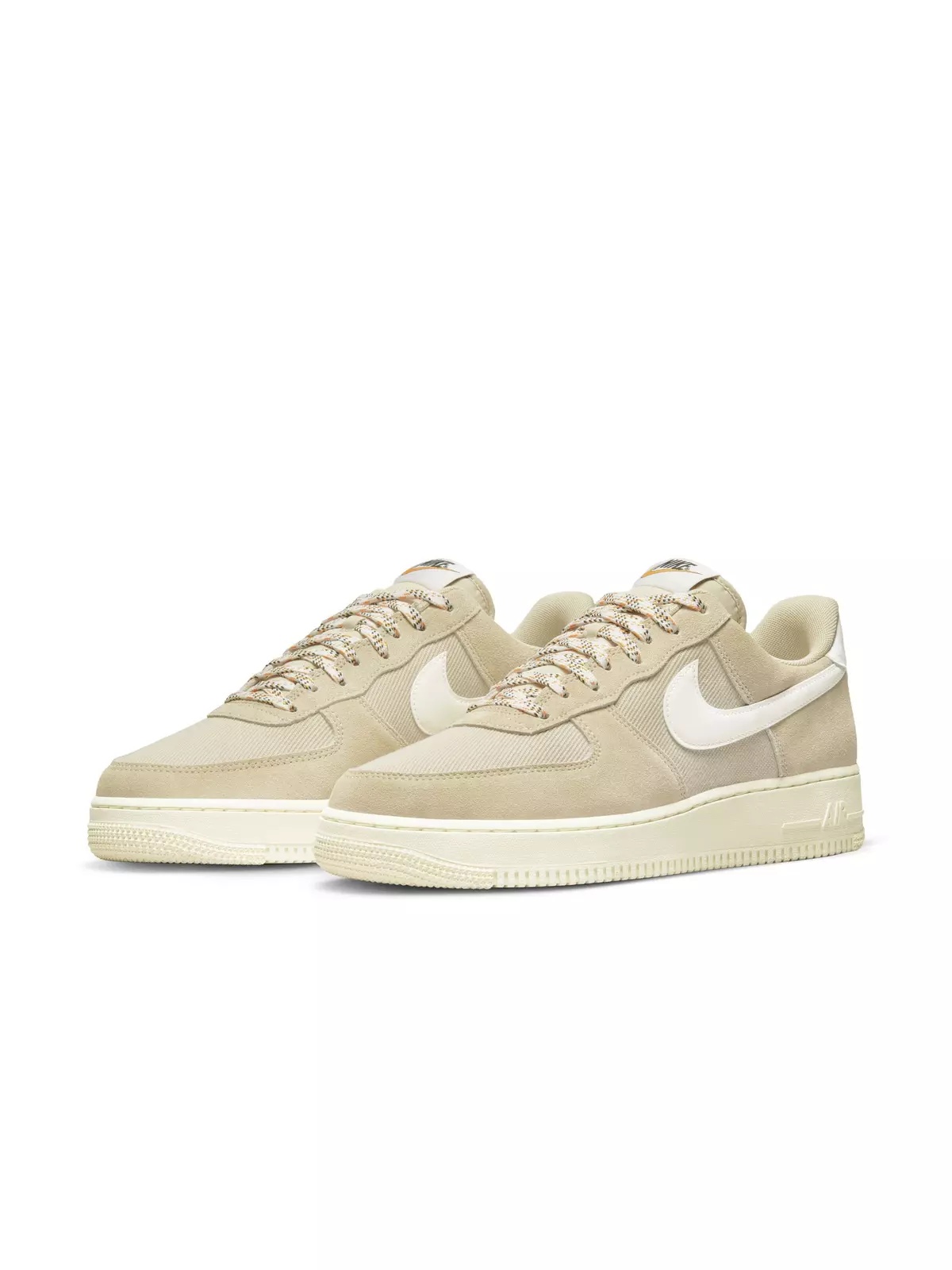 Air Force 1 '07 LV8 "Rattan/Sail/Rattan/Alpha Orange" Men's Shoe - 3