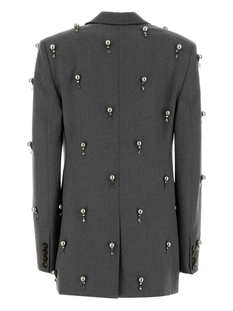 Stella McCartney embellished wool blazer outlook