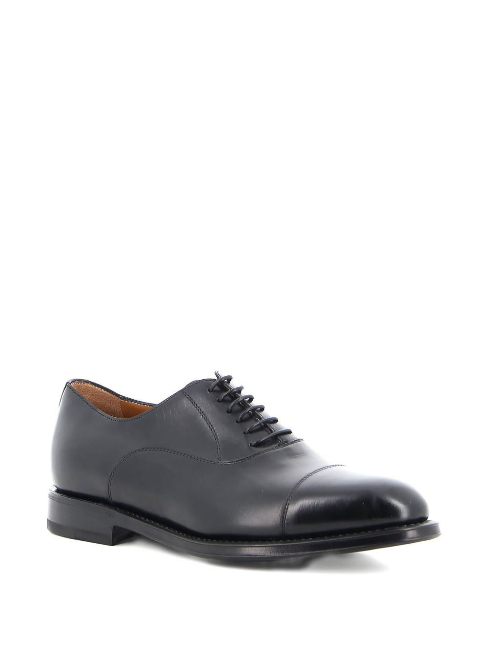 leather lace-up oxford shoes - 2