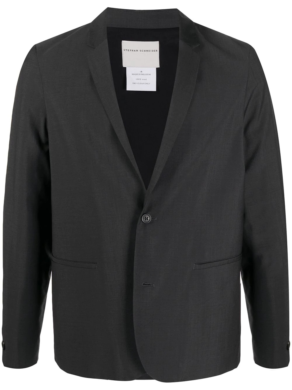 Cambridge single-breasted wool blazer - 1