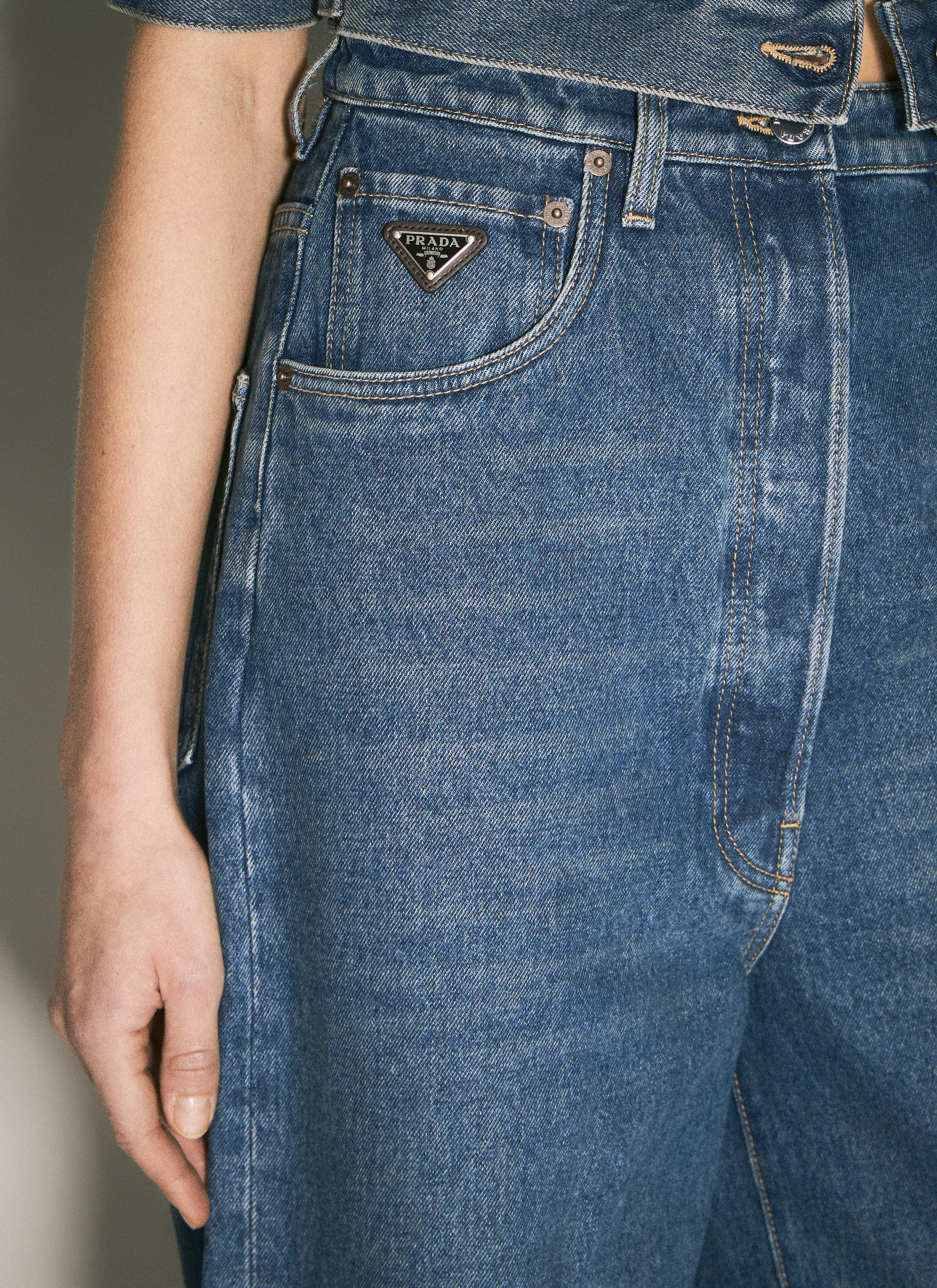 Logo Plaque Balloon Jeans - 3