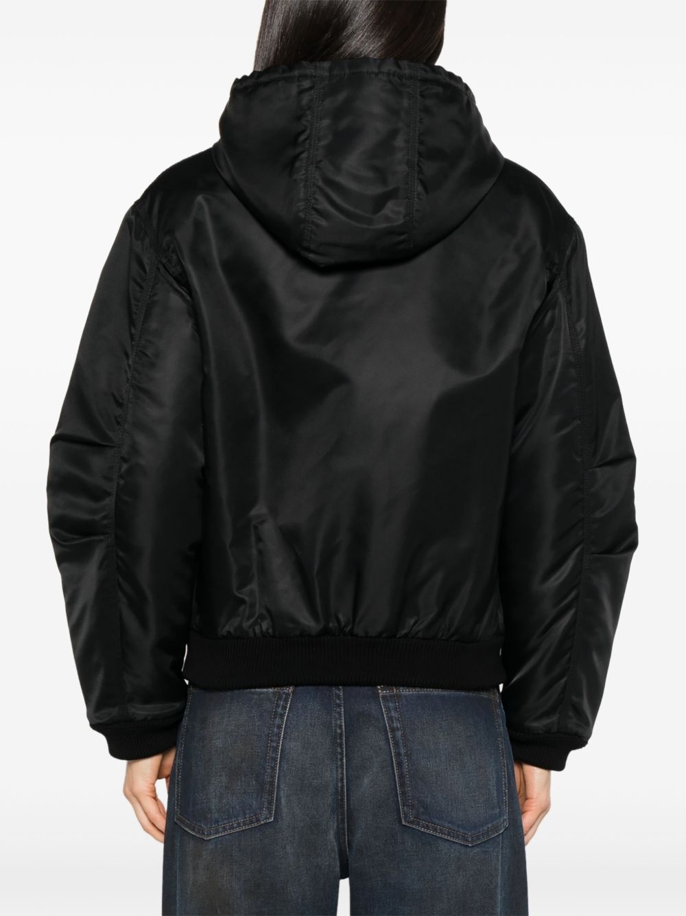 numbers motif-embroidered jacket - 4