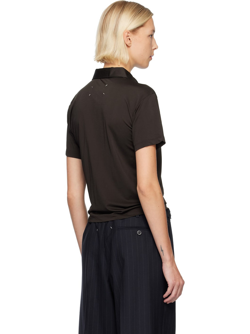 Black Piqué Polo 3