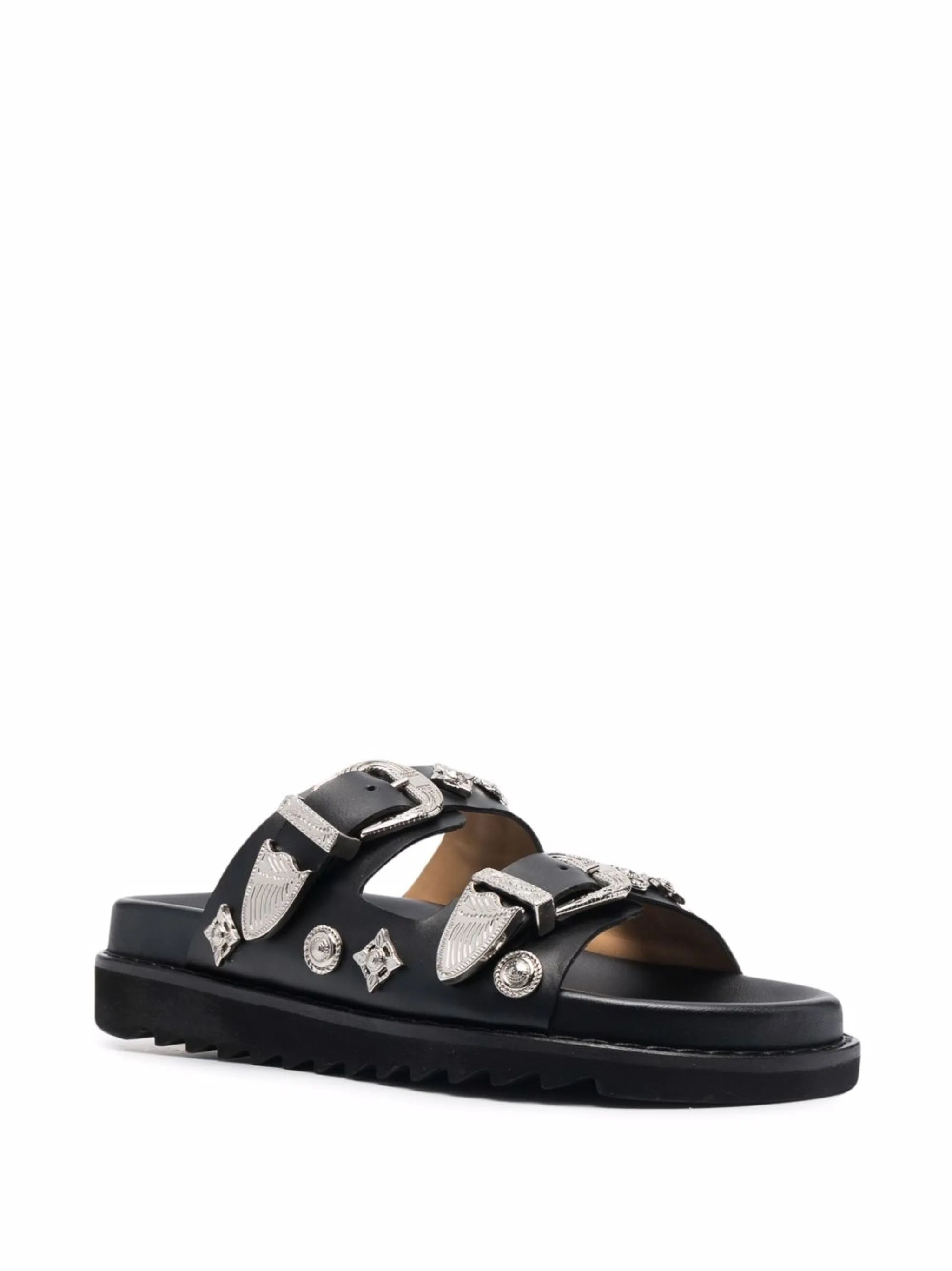 Toga Pulla Side-buckle Sandals - 4