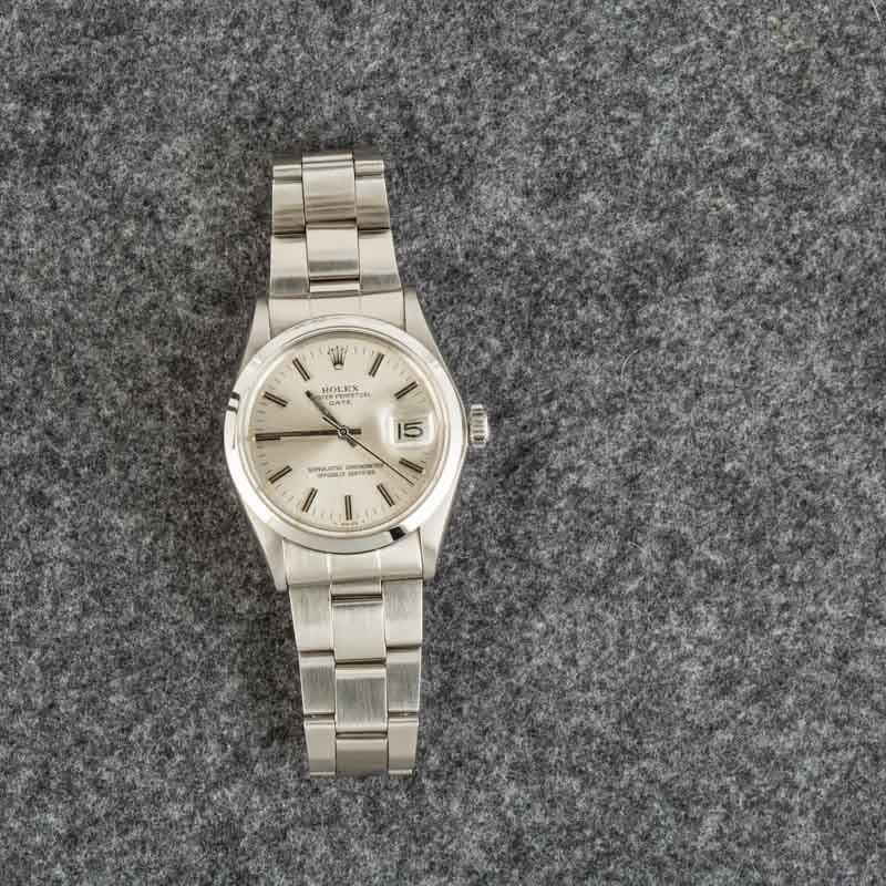 Used Rolex Date 1500 Silver Dial - 6